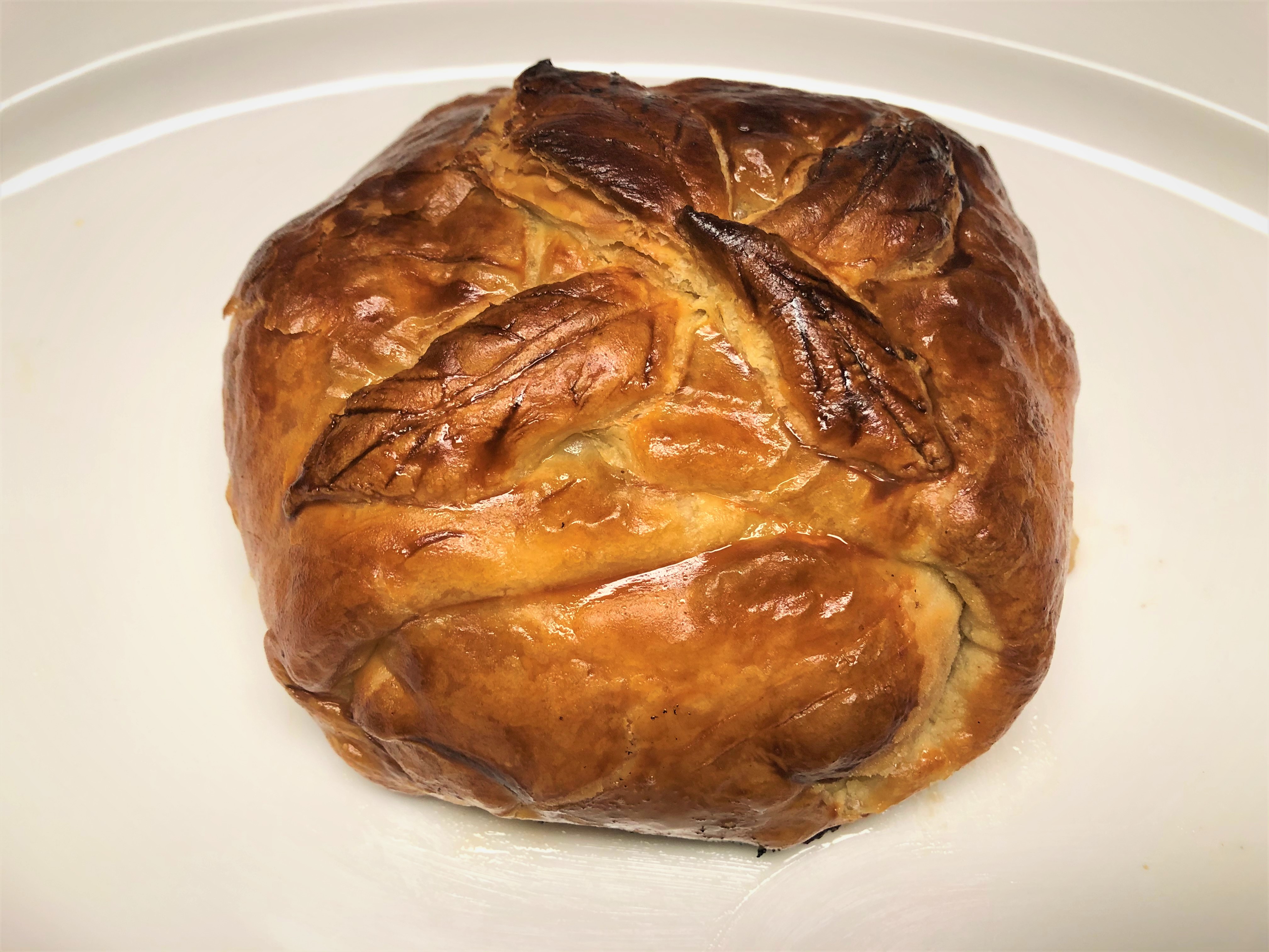 Brie En Croute Stuffed With Olives &amp; Roasted Peppers - Image 2